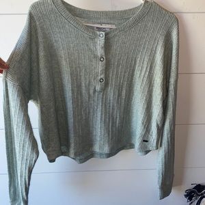 Light green Hollister long sleeve